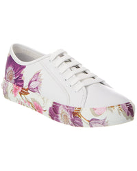 Ferragamo Ferragamo Borg Leather Sneaker
