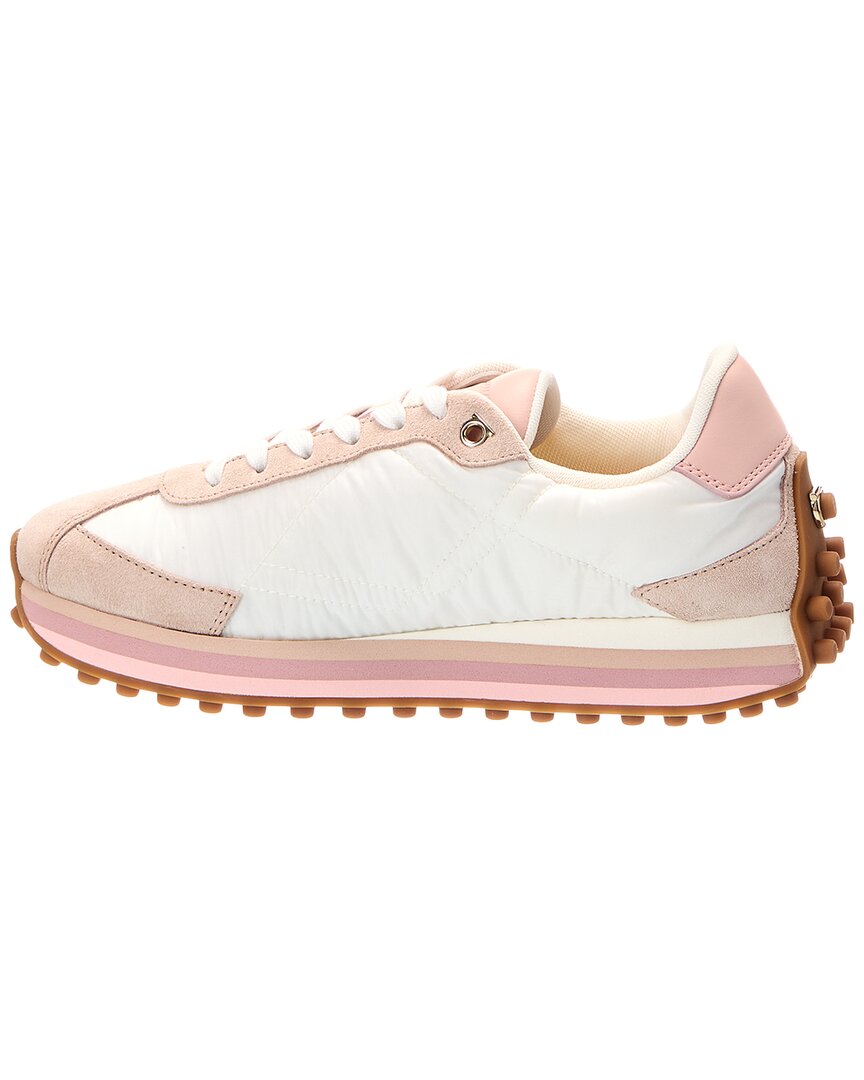 Ferragamo Ferragamo Iggy Suede & Canvas Sneaker