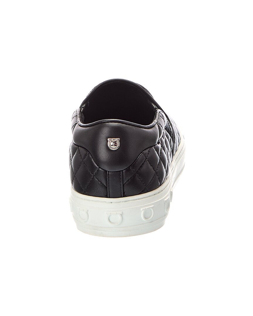 Ferragamo Ferragamo Lisa Leather Slip-On
