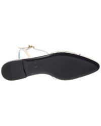 Valentino Valentino Vlogo Signature Leather Sandal
