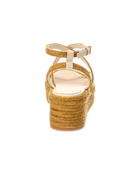 Valentino Valentino Vlogo Signature Leather Sandal