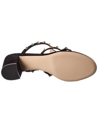 Valentino Valentino Rockstud Caged 60 Suede Sandal