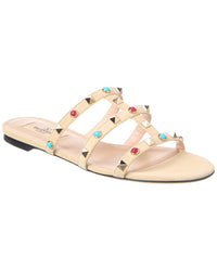 Valentino Valentino Rockstud Leather Sandal