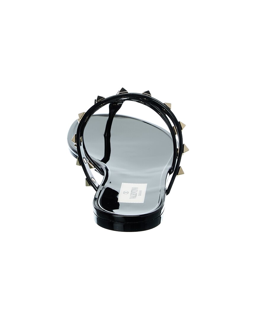 Valentino Valentino Rockstud Caged Rubber Sandal