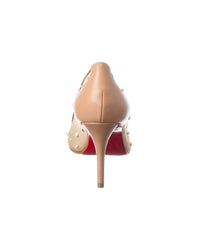 Christian Louboutin Christian Louboutin Miss Z Degrastrass Perla 76 Mesh & Leather Pump