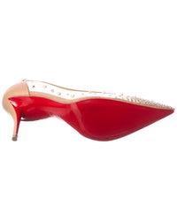 Christian Louboutin Christian Louboutin Miss Z Degrastrass Perla 76 Mesh & Leather Pump