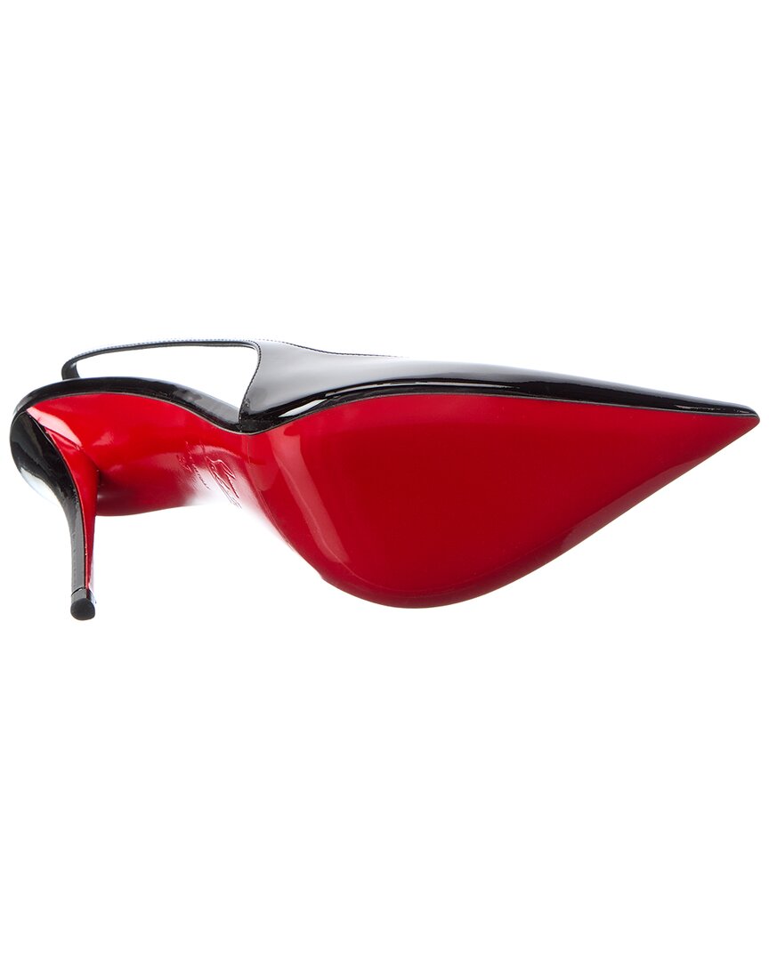 Christian Louboutin Miss Z 100 Patent Slingback Pump