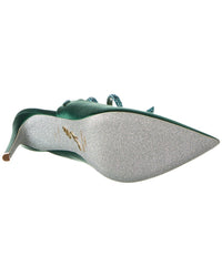 René Caovilla Cleo Satin Pump