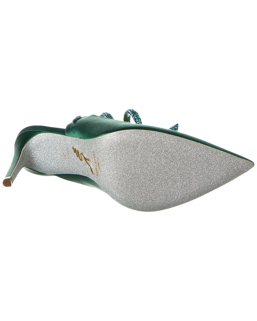 René Caovilla Cleo Satin Pump