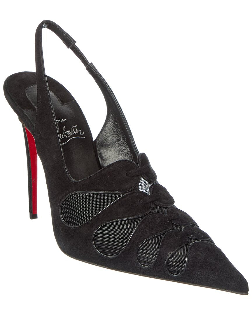Christian Louboutin Circus Max 100 Suede Pump