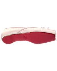 Christian Louboutin Christian Louboutin Cassiasticina Silk Ballerina Flat
