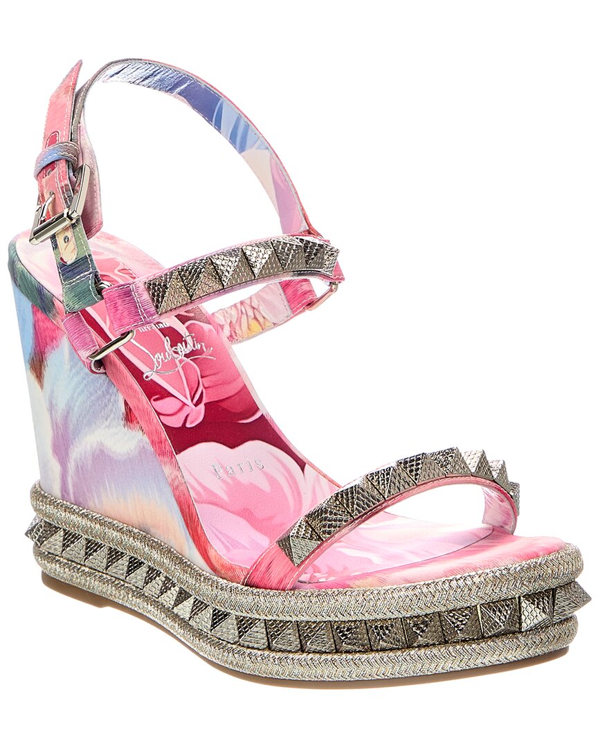 Christian Louboutin Christian Louboutin Pyra Cloud 110 Canvas Sandal