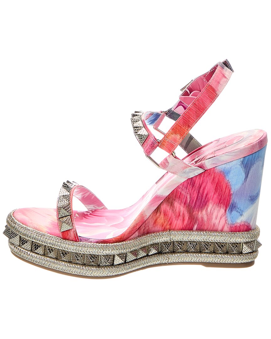 Christian Louboutin Christian Louboutin Pyra Cloud 110 Canvas Sandal