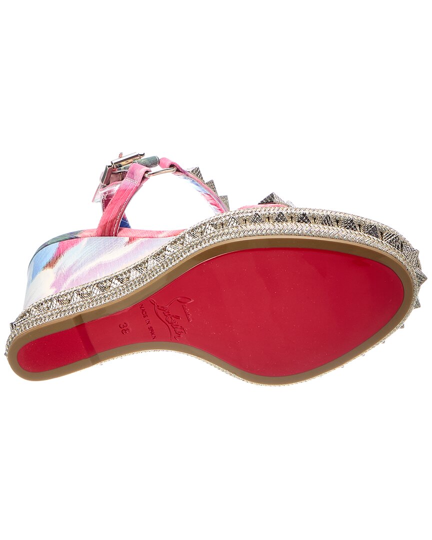 Christian Louboutin Christian Louboutin Pyra Cloud 110 Canvas Sandal