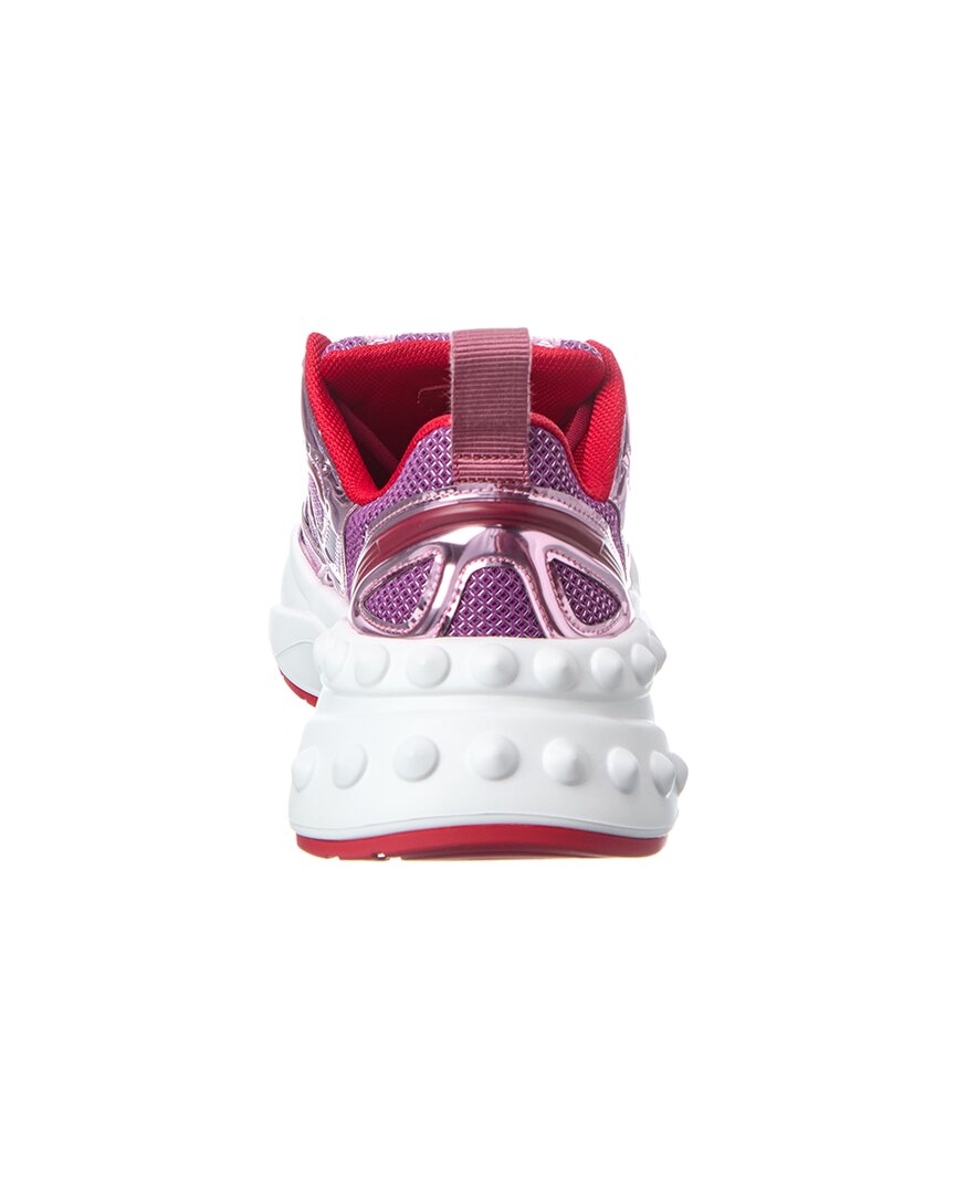 Christian Louboutin Christian Louboutin So Flo Leather & Mesh Sneaker
