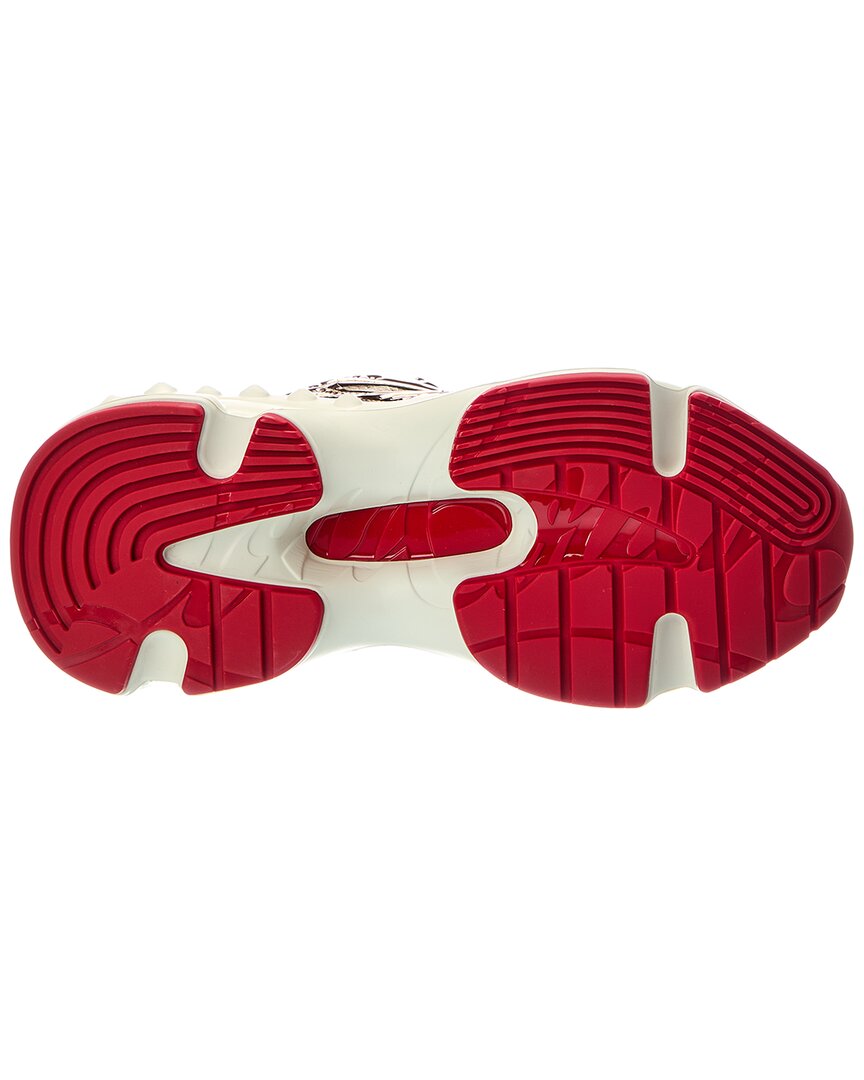 Christian Louboutin Christian Louboutin So Flo Leather & Canvas Sneaker