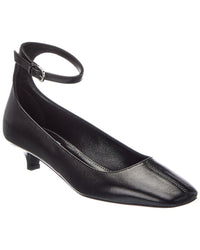 Toteme Logo Leather Pump