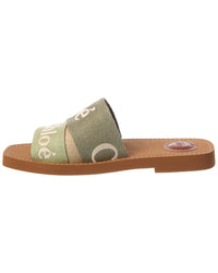Chloe Woody Logo Canvas Slide