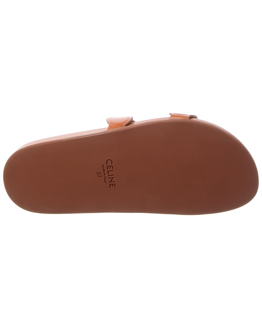 CELINE Celine Troimphe Leather Sandal