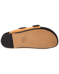 Isabel Marant Isabel Marant Logo Suede Flat Sandal