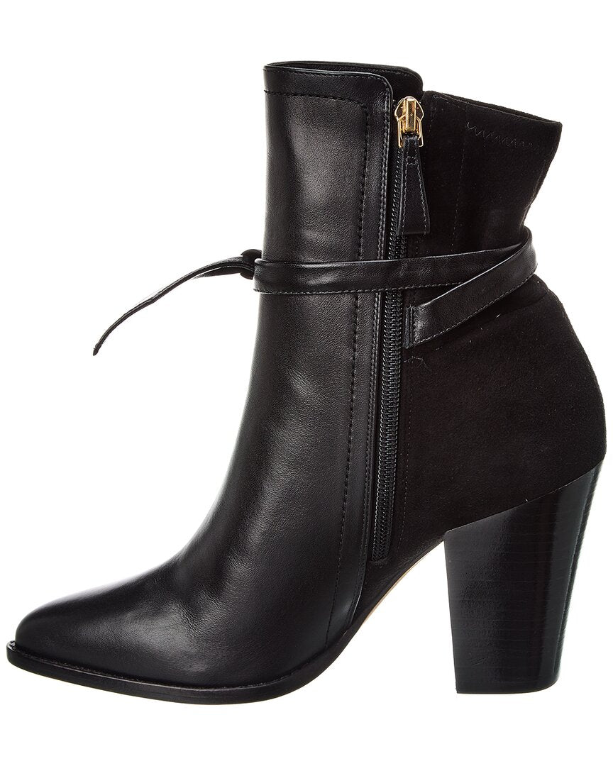 Alexandre Birman Leather & Suede Booties