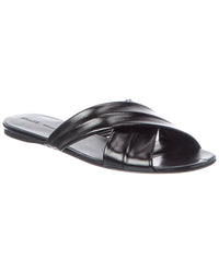 Khaite Liria Leather Flat Sandal