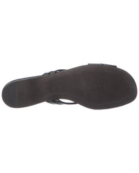 Khaite Liria Leather Flat Sandal
