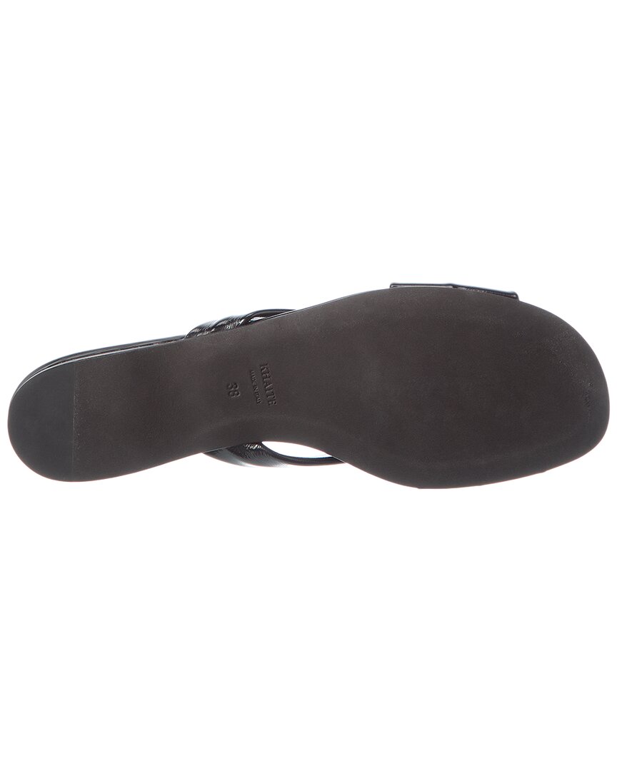 Khaite Liria Leather Flat Sandal