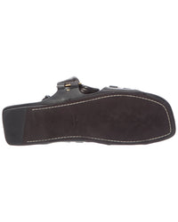 Khaite Boden Tied Leather Flat Sandal