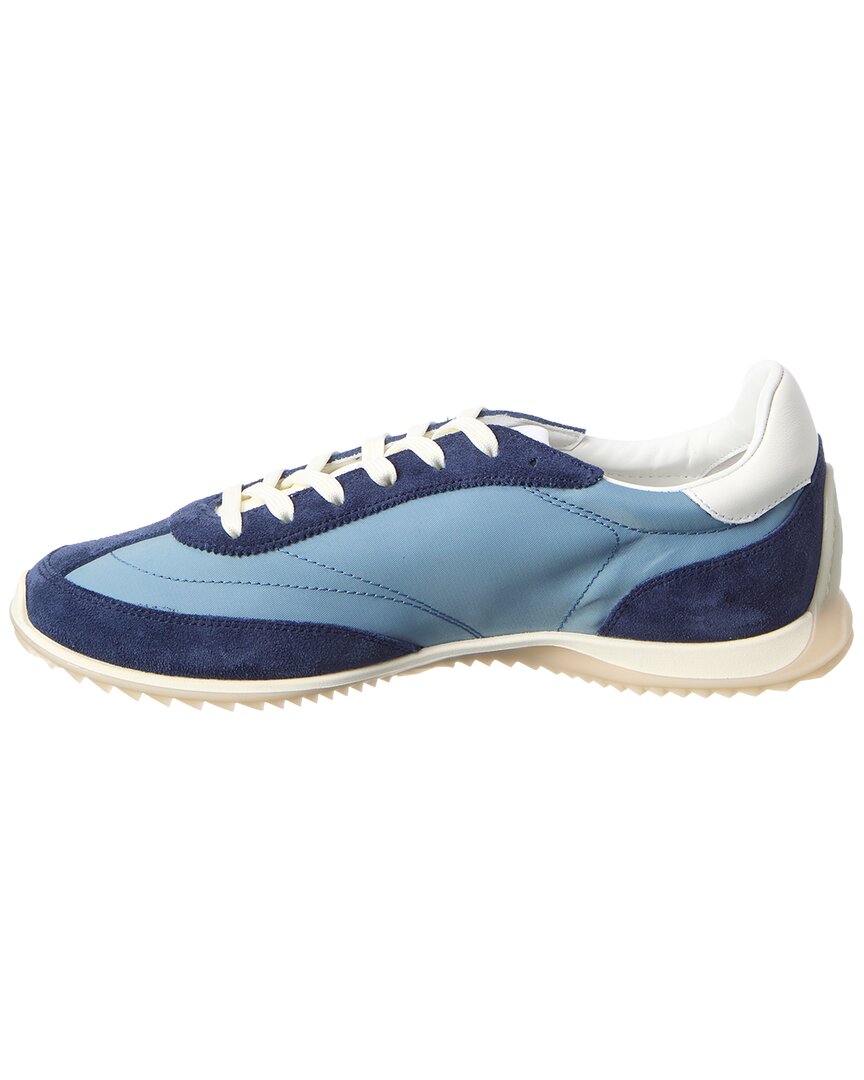 Celine Troimphe Low Top Suede & Nylon Sneaker
