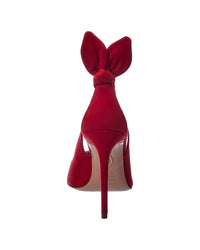 Aquazzura Aquazzura Bow Tie 105 Suede Pump