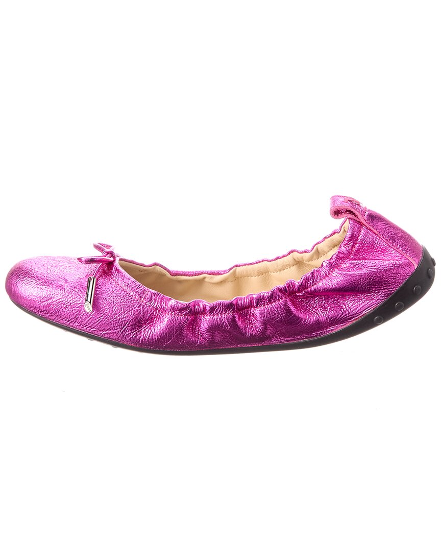 Tod's Leather Ballerina Flat