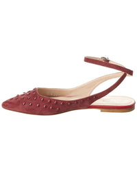 TOD's Tod's Pointed-Toe Suede Ballet Flat