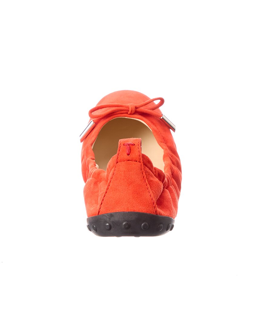 Tod's Suede Ballerina Flat