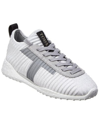 Tods Lace-Up Knit Sneaker