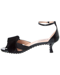 Tod’S Logo Patent Sandal
