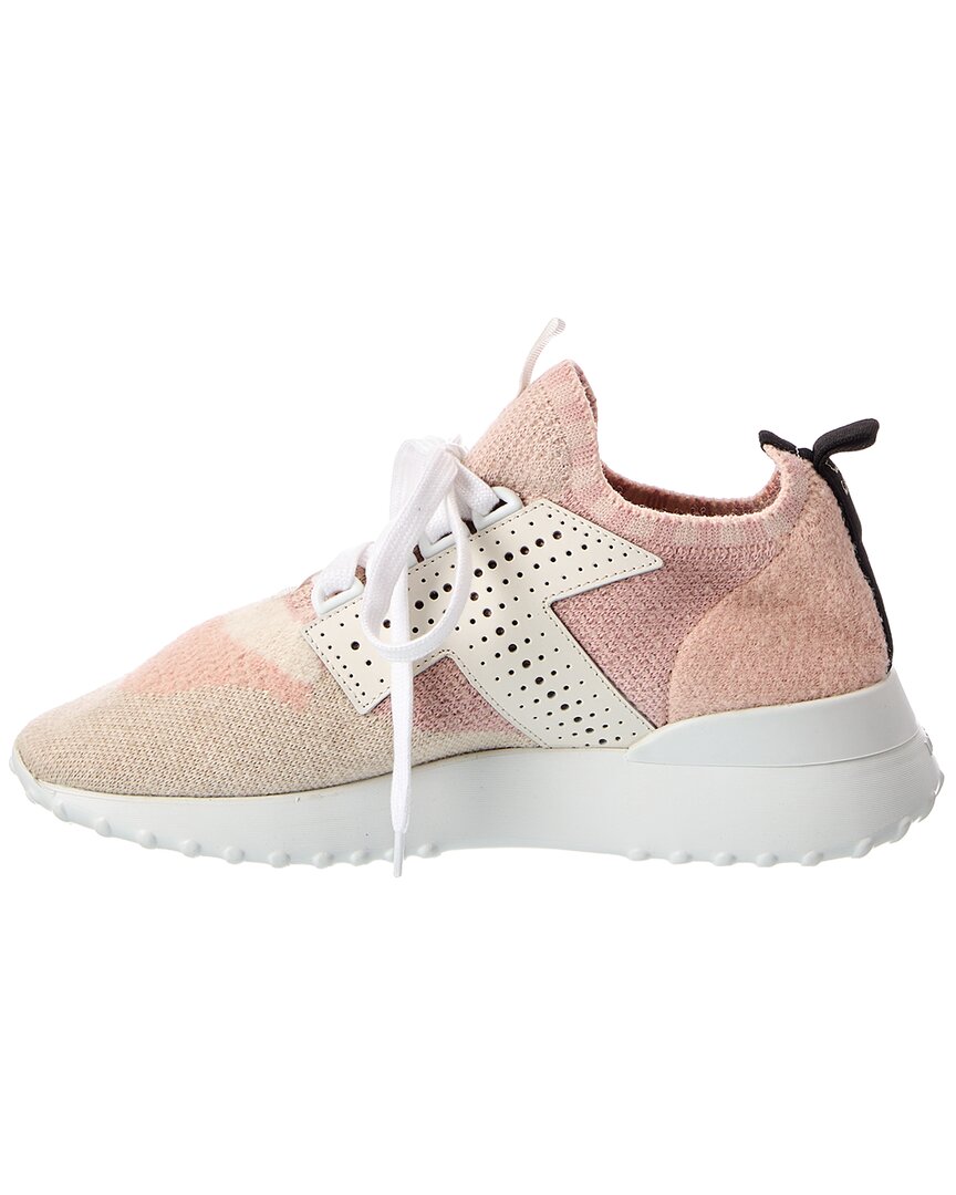 TOD's Tod’S Knit & Leather Sneaker