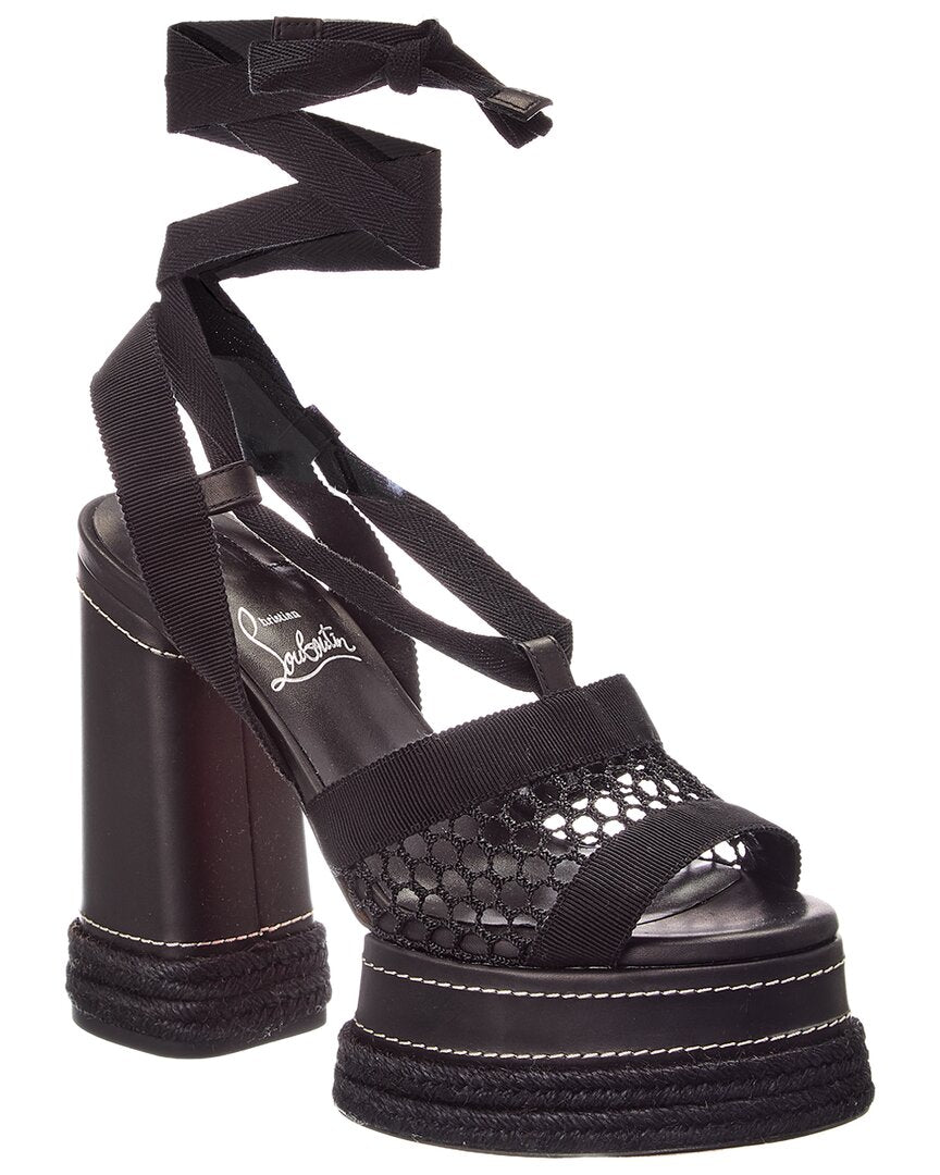 Christian Louboutin Christian Louboutin Toledissima 130 Leather Sandal