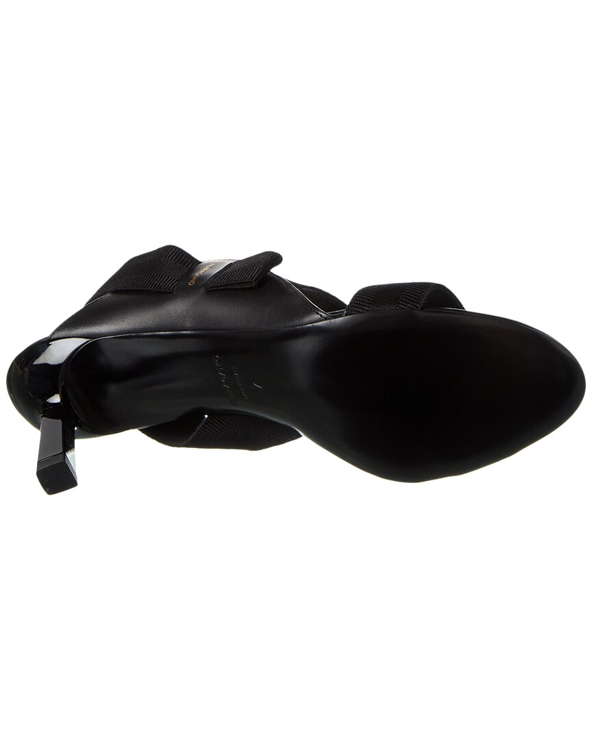 Ferragamo Vara Bow Leather Sandal