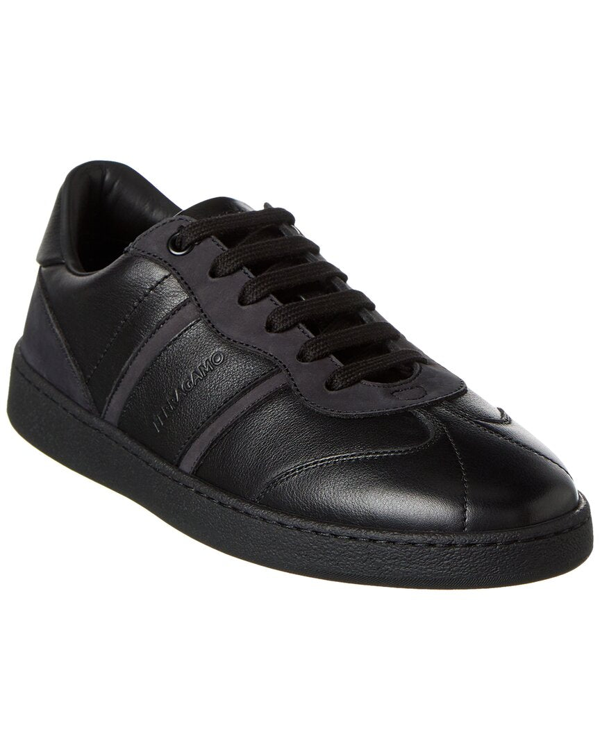 Ferragamo Ferragamo Achille Leather Sneaker