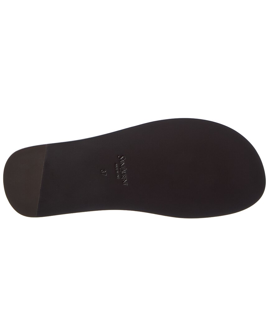 Saint Laurent Babylone Leather Sandal