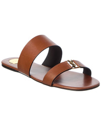 Saint Laurent Saint Laurent Babylone Leather Sandal