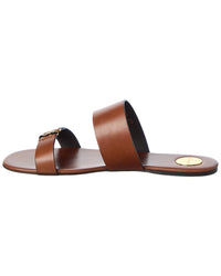 Saint Laurent Saint Laurent Babylone Leather Sandal