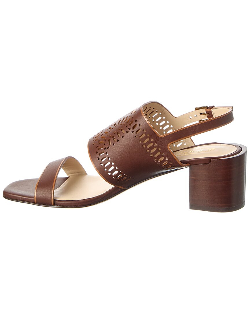 TOD's Tod's Logo Leather Sandal