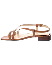 Tod's Logo Leather Sandal
