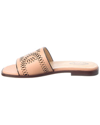Tod's Logo Leather Sandal
