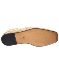 Gucci Gucci Ragazzo Gg Supreme Canvas & Leather Loafer