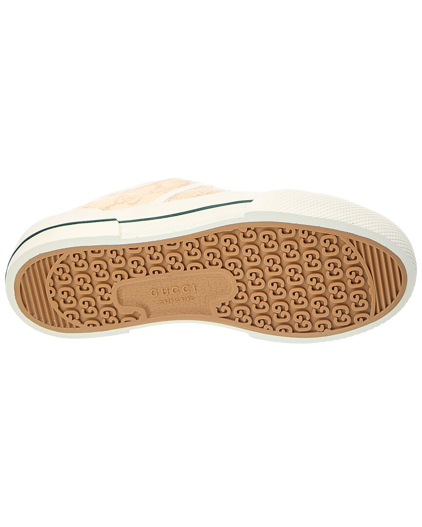 Gucci Gg Lace Up Embroidered Canvas Sneaker – Bluefly