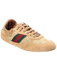 Gucci Gucci Gg Supreme Canvas & Leather Sneaker