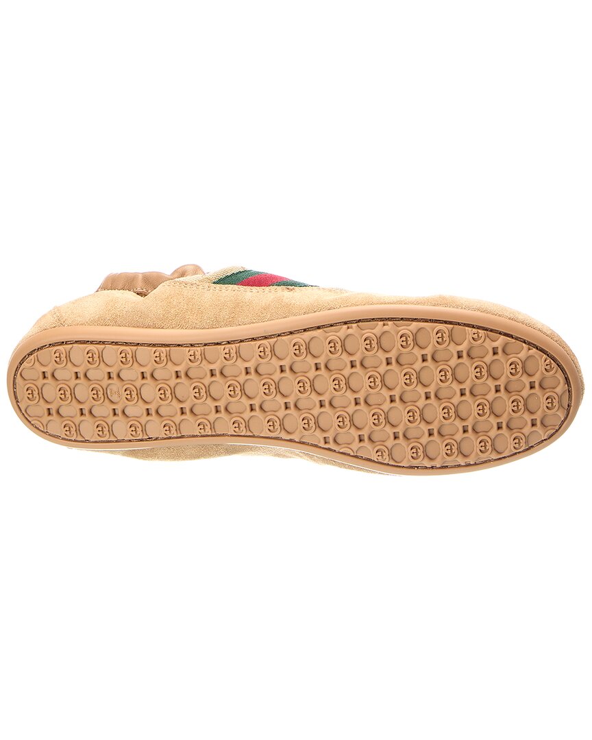 Gucci Gucci Gg Supreme Canvas & Leather Sneaker